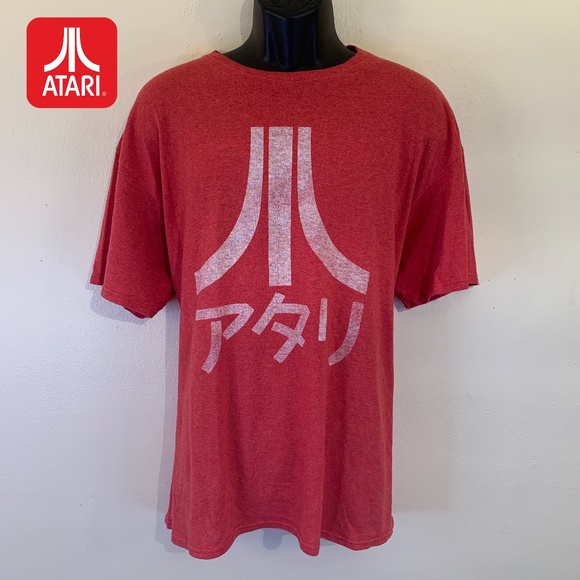 Atari Shirts Vintage Japanese Atari T Shirt Xl 5 Cotton 50